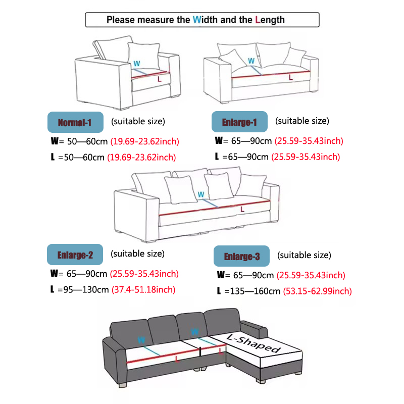thick plush Sofa Cover Elastic - Office Furniture Removal review and price