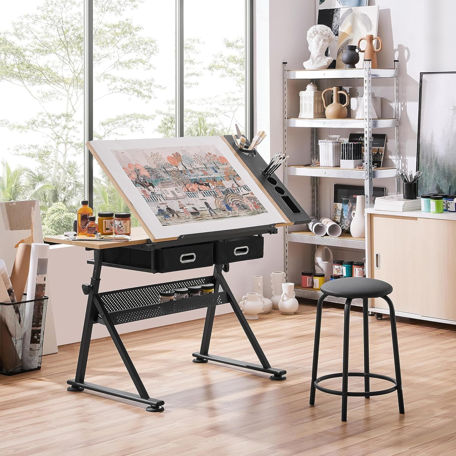 Adjustable Drafting Table Art  - Office Furniture Table review and price