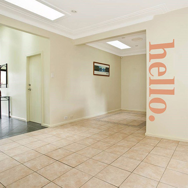 Hello Quotes Wall Sticker Viny - Office Furniture Outlet review and price
