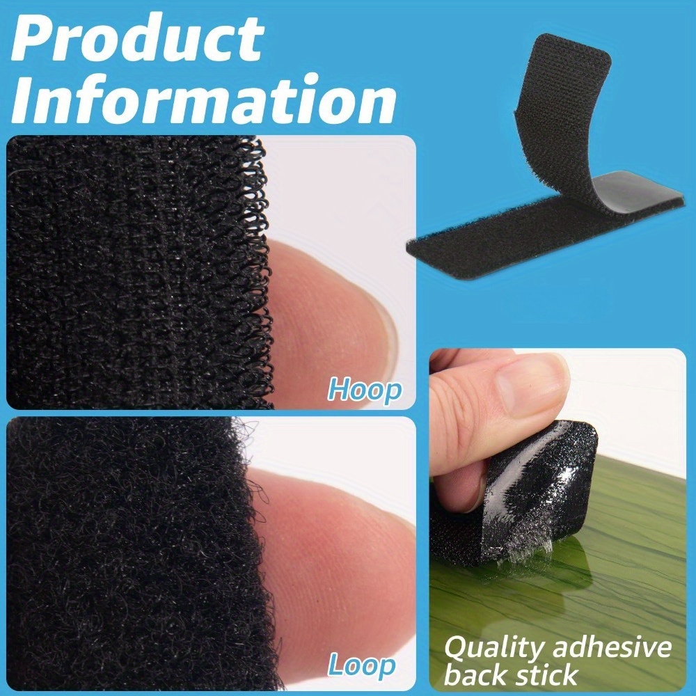 50/100pcs Black Self-Adhesive  - Office Furniture Removal review and price