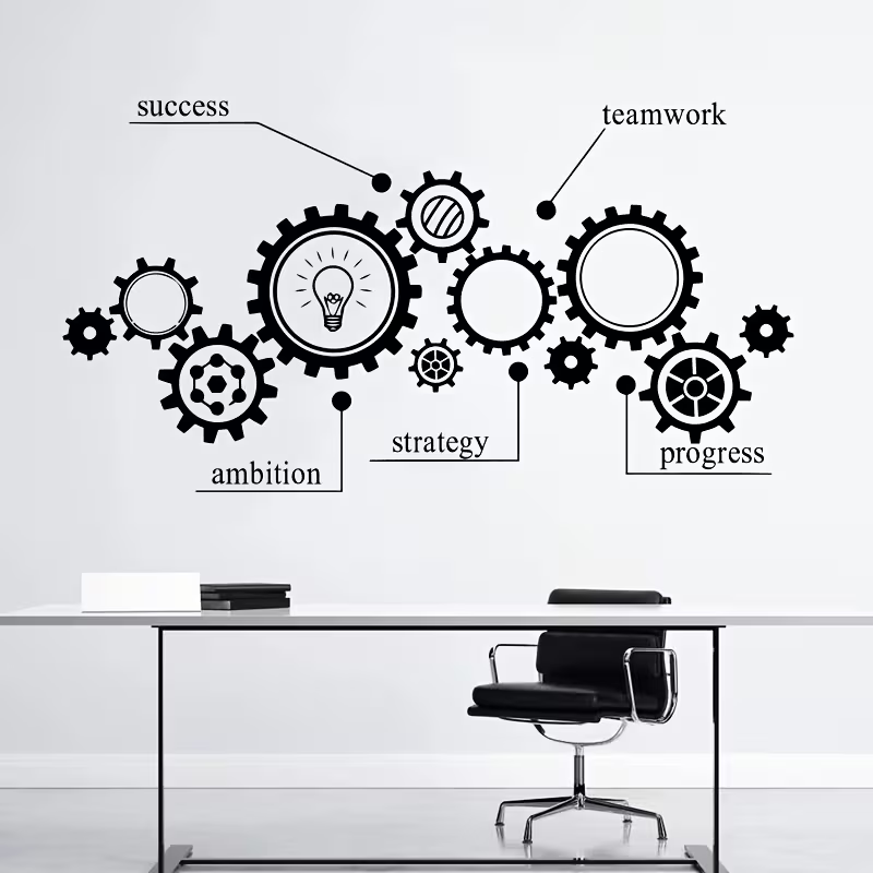 Removable Wall Sticker with Ge - Office Furniture Removal review and price